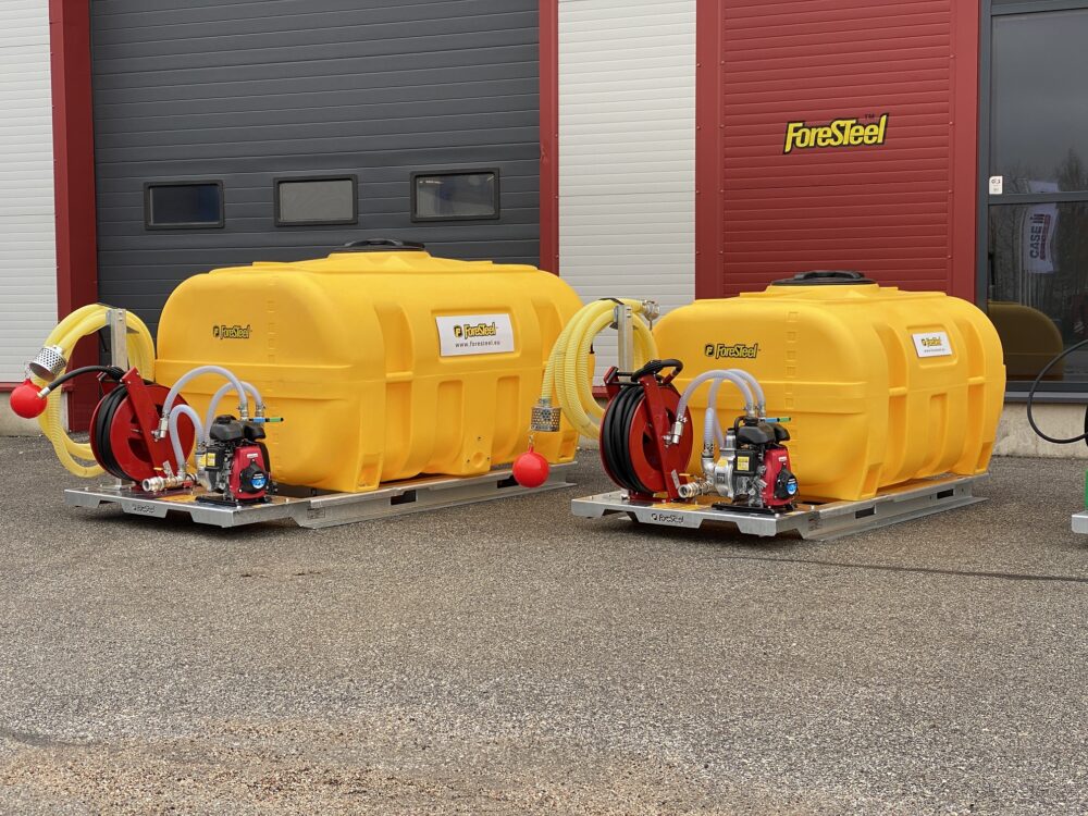 FTW-2000 Water Bowser Platform - Foresteel: Leaf Trailers, Leaf ...