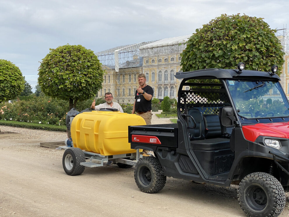 FTW-1000T Mobiler Bewässerungswagen - Foresteel: Laubsaugwagen ...