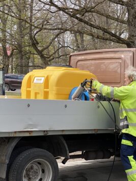 PW-600 mobiilne survepesur