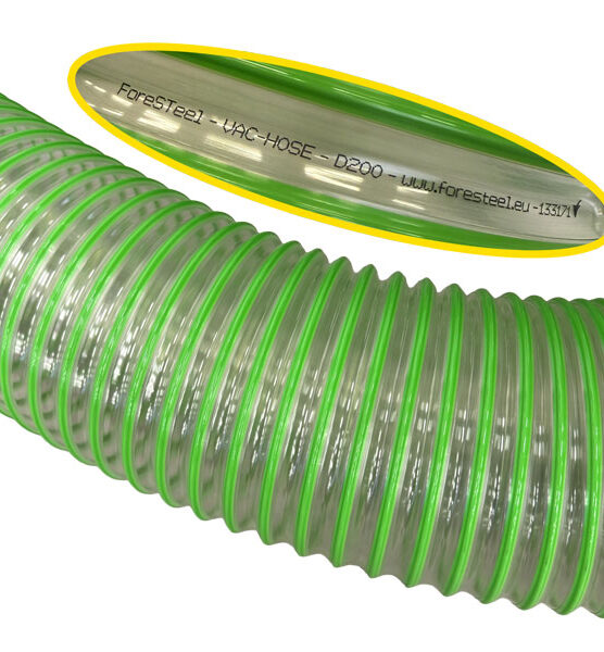 3.5 m D200 mm durable, light and flexible vacuum hose