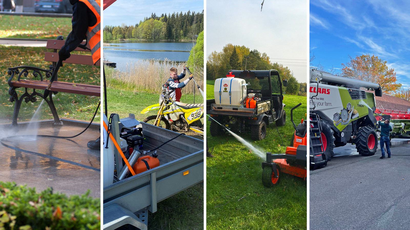 Fore Machine Use Cases - Foresteel Pressure Washers with Tank - Foresteel: Leaf ...