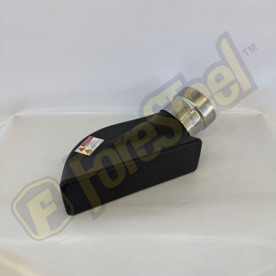 Universal mowing deck boot/adapter for self-installation, D200